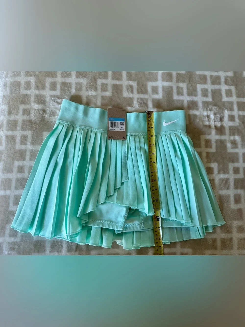 Nike Mint Green Pleated Athletic Skort